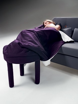 awesome-design-ideas-Collerette-Chair-Footstool-Blanket-in-One-1