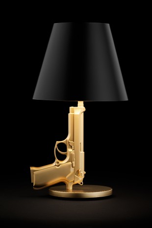 awesome-design-ideas-Bedside-Gun-Table-Lamp-Philippe-Starck-1