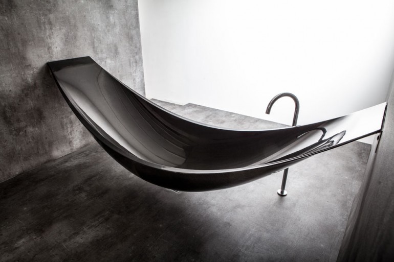awesome-design-ideas-Hammock-bathtub-Splinter-Works-1
