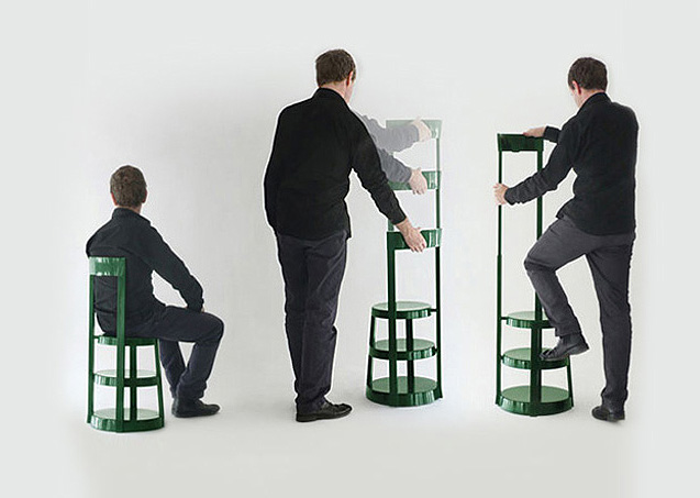 awesome-design-ideas-Step-ladder-chair-Inga-Sempe-2